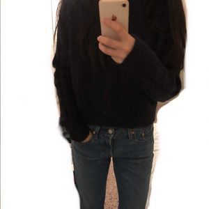 [H&M] Mohair Black Sweater